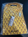 Mens Printed Kurta with Pajama