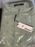 Printed Mens Kurta with Pajama