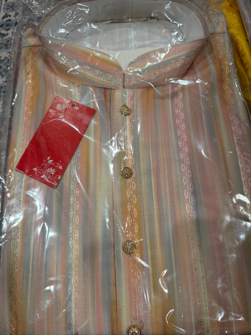 Pastel Multicolor Striped Kurta